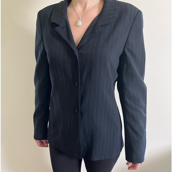 Jill Sander Pinstripe Jacket - Picture 1 of 4